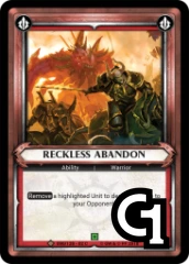 Reckless Abandon - Foil